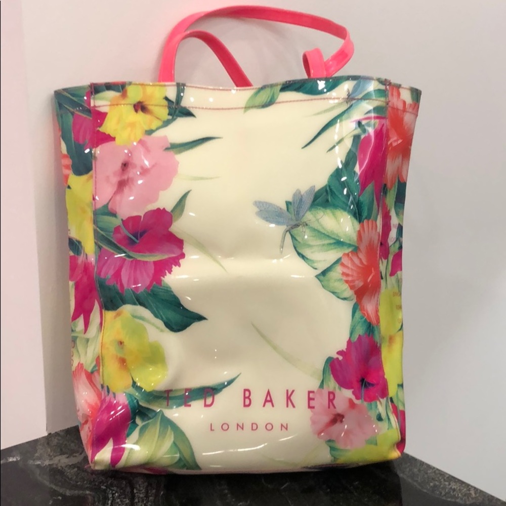 Ted Baker Floral Tote/Beach Bag